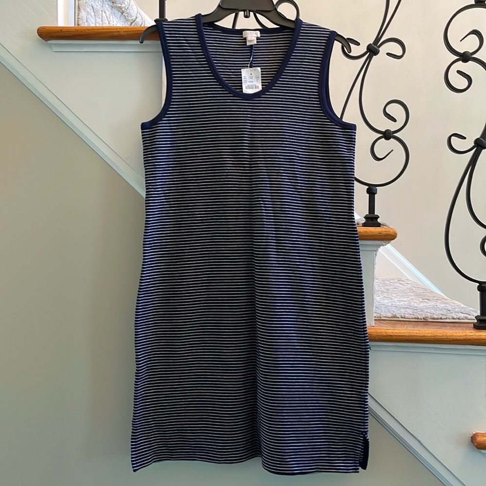 Jcrew striped dress